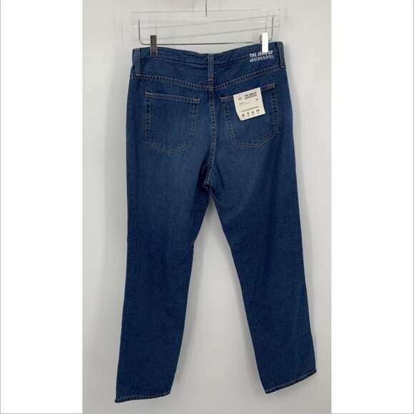 AG Adriano Goldschmied Isabelle high waist straight leg crop jeans women new 29 - Picture 4 of 6